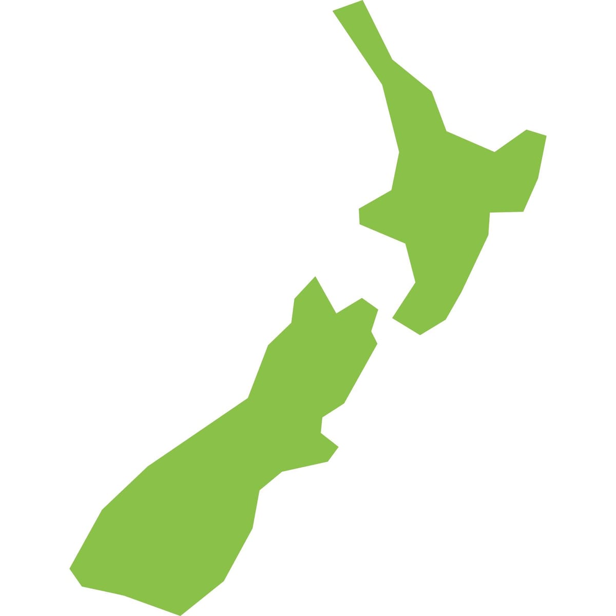 Térkép új-zéland png